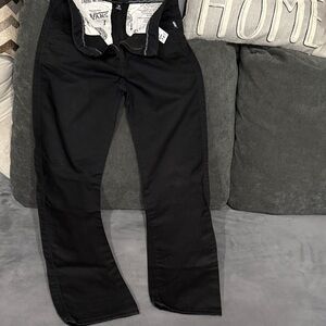 Vans Women's Classic Black Straight Leg Jeans